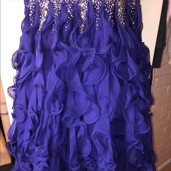 Elegant Mermaid Style Prom Dress💜 - Picture 8 of 8